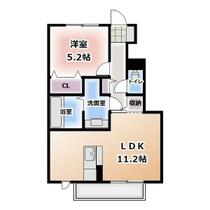 グレースハイム新宮 101 ｜ 愛知県北名古屋市熊之庄新宮（賃貸アパート1LDK・1階・43.95㎡） その2