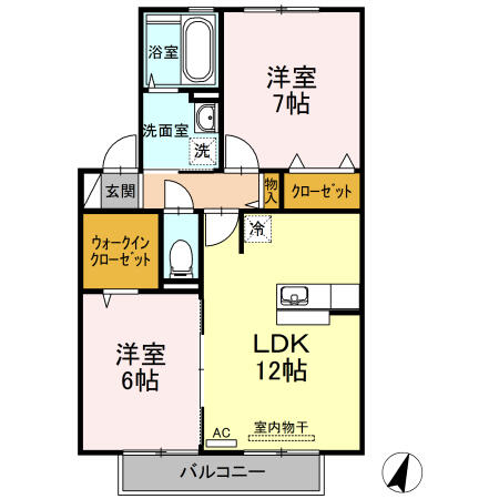 同じ建物の物件間取り写真 - ID:236002825300