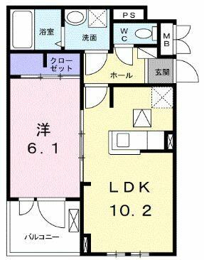 同じ建物の物件間取り写真 - ID:214055680883