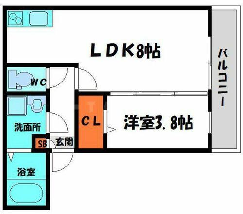 ジーメゾン門真イーストの間取り