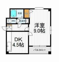 アパルト四天王寺Ⅱ  ｜ 大阪府大阪市天王寺区大道２丁目（賃貸マンション1DK・3階・30.00㎡） その2