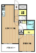 サンシャイン南勝山 202 ｜ 大阪府大阪市生野区勝山南１丁目（賃貸マンション1LDK・2階・41.92㎡） その2