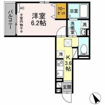 エムズバーレイ湘南平塚  ｜ 神奈川県平塚市高浜台（賃貸アパート1K・2階・25.26㎡） その2