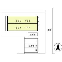 グリーンオーク 202 ｜ 埼玉県春日部市大場（賃貸アパート1K・2階・26.93㎡） その9