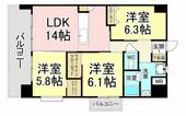 北九州市八幡東区西本町３丁目 14階建 築8年のイメージ