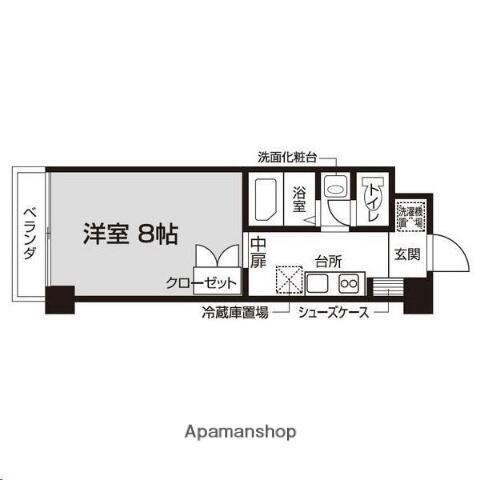 同じ建物の物件間取り写真 - ID:204004135818