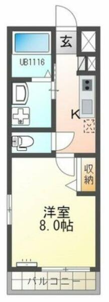 ベルエイト 209｜静岡県湖西市吉美(賃貸アパート1K・2階・27.62㎡)の写真 その2