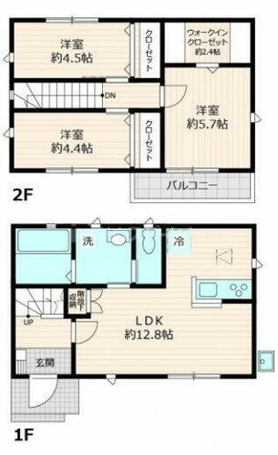 同じ建物の物件間取り写真 - ID:213106702814