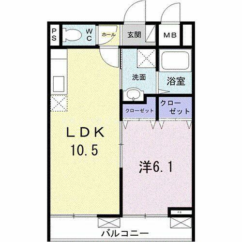 同じ建物の物件間取り写真 - ID:214057880766