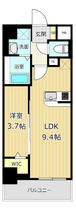 リューデサンテ 701 ｜ 福岡県福岡市中央区清川３丁目（賃貸マンション1LDK・7階・33.83㎡） その2