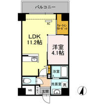 フォレストドルフ天神 1404 ｜ 福岡県福岡市中央区天神３丁目（賃貸マンション1LDK・14階・38.78㎡） その2