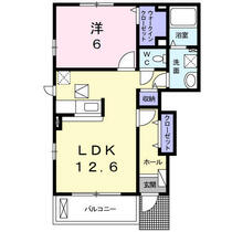 リアンジェⅡ 101 ｜ 愛知県西春日井郡豊山町大字豊場字新田町（賃貸アパート1LDK・1階・46.34㎡） その2