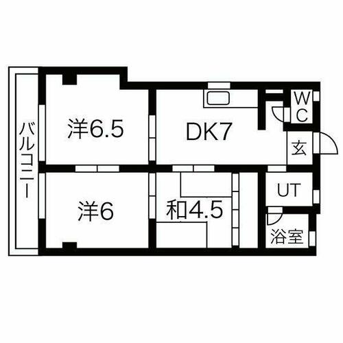 同じ建物の物件間取り写真 - ID:221010714714