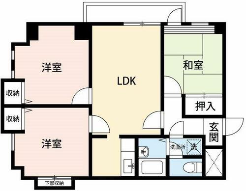 同じ建物の物件間取り写真 - ID:223032417737