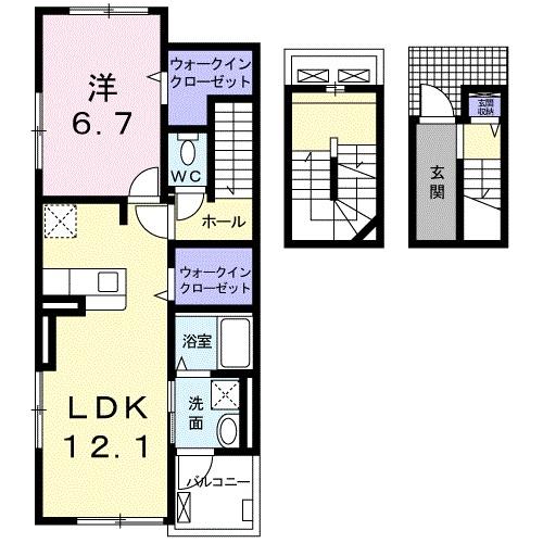 同じ建物の物件間取り写真 - ID:228048205761