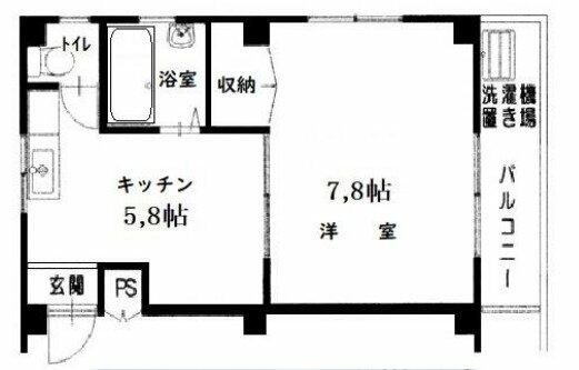 東京都北区東十条３丁目(賃貸マンション1DK・2階・28.00㎡)の写真 その2