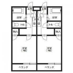 シャンドール東福山 107｜広島県福山市南蔵王町６丁目(賃貸アパート1K・1階・28.00㎡)の写真 その2