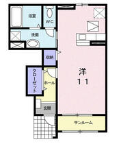 レモンハウス 102 ｜ 石川県金沢市松村５丁目（賃貸アパート1R・1階・34.72㎡） その2