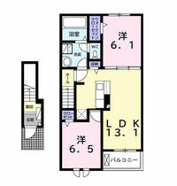 グレイスレジデンス　館山Ａ 203 ｜ 千葉県館山市下真倉（賃貸アパート2LDK・2階・59.58㎡） その2