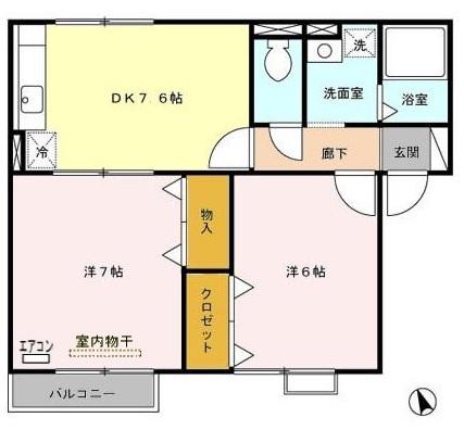 同じ建物の物件間取り写真 - ID:224004774364