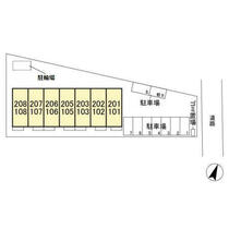 ハピネスⅢ 208 ｜ 千葉県印旛郡酒々井町中川（賃貸アパート1LDK・2階・44.47㎡） その7