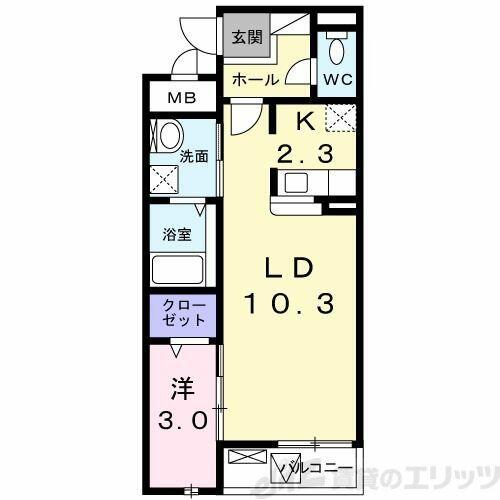 同じ建物の物件間取り写真 - ID:227084223631