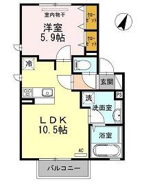 同じ建物の物件間取り写真 - ID:228048422368