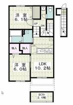 ＦＲＥＳＣＡ弥生台Ｂ  ｜ 神奈川県横浜市泉区新橋町（賃貸アパート2LDK・2階・59.41㎡） その2