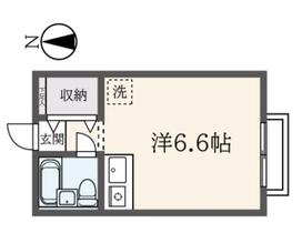 リリックハイム 201 ｜ 神奈川県横浜市神奈川区片倉５丁目（賃貸アパート1R・2階・17.40㎡） その2