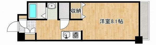 兵庫県神戸市東灘区田中町１丁目(賃貸マンション1K・4階・25.91㎡)の写真 その2