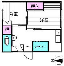 牛山ハイツ 202 ｜ 愛知県春日井市牛山町（賃貸マンション2K・2階・35.20㎡） その2