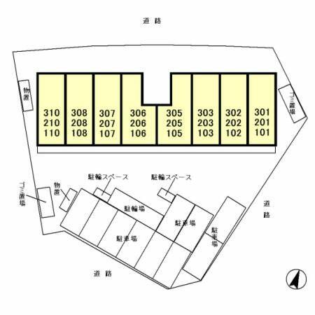 画像15:駐車場・駐輪場・ゴミ置き場