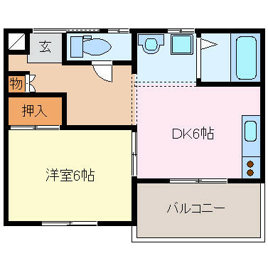 同じ建物の物件間取り写真 - ID:224004776412