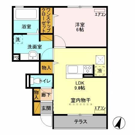 同じ建物の物件間取り写真 - ID:208009263248