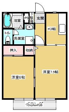 同じ建物の物件間取り写真 - ID:207001188989