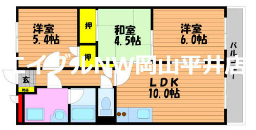 同じ建物の物件間取り写真 - ID:233019667164