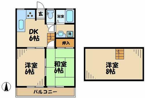 同じ建物の物件間取り写真 - ID:214054388711