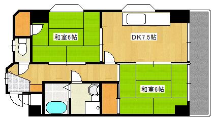 同じ建物の物件間取り写真 - ID:228048569231