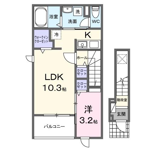 同じ建物の物件間取り写真 - ID:228049118879