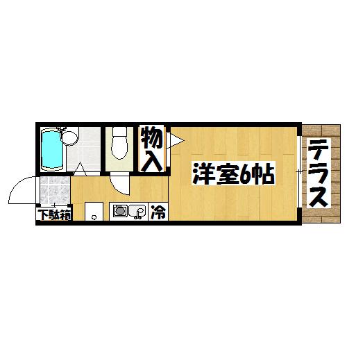 兵庫県神戸市垂水区本多聞１丁目(賃貸アパート1K・1階・20.03㎡)の写真 その2