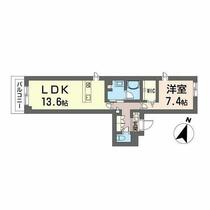 埼玉県さいたま市中央区本町東２丁目（賃貸マンション1LDK・3階・54.57㎡） その2