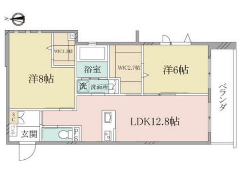 同じ建物の物件間取り写真 - ID:214055558136