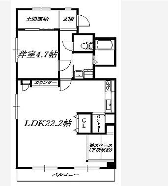 同じ建物の物件間取り写真 - ID:228048793047