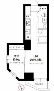 東京都文京区小石川３丁目(賃貸マンション1LDK・3階・33.91㎡)の写真 その2