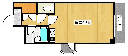 兵庫県神戸市灘区泉通５丁目(賃貸マンション1R・2階・26.30㎡)の写真 その2