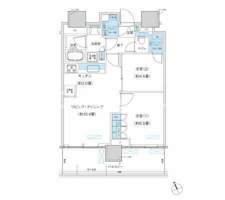 同じ建物の物件間取り写真 - ID:212047000078