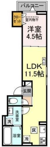 同じ建物の物件間取り写真 - ID:213102132909