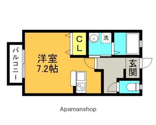 同じ建物の物件間取り写真 - ID:240028645271