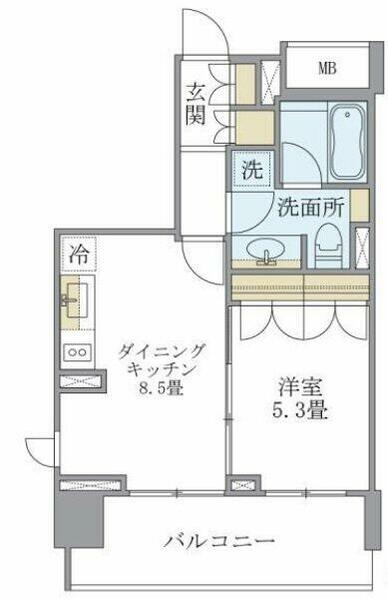 東京都文京区千駄木３丁目(賃貸マンション1DK・3階・37.78㎡)の写真 その2