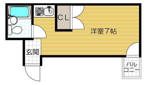 同じ建物の物件間取り写真 - ID:227078750492